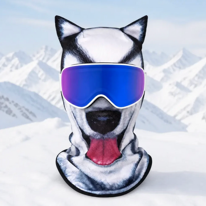 Husky Animal Ski Mask