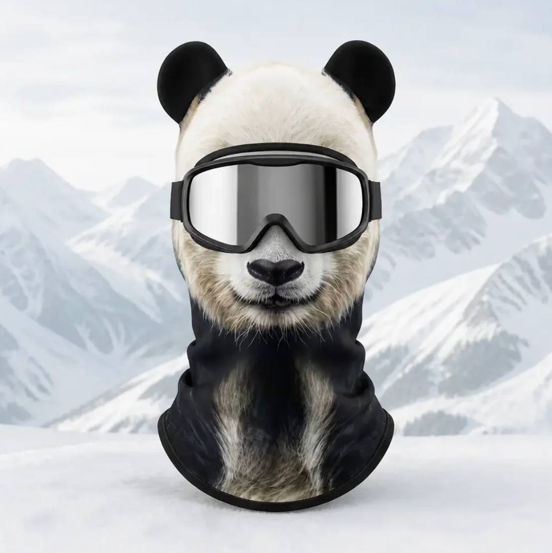 Panda Animal Ski Mask